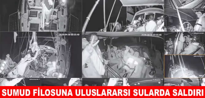 İsrail Donanması uluslararası sularda Sumud Filosu'na saldırdı