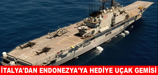 İtalya Garibaldi uçak gemisini Endonezya’ya hibe ediyor