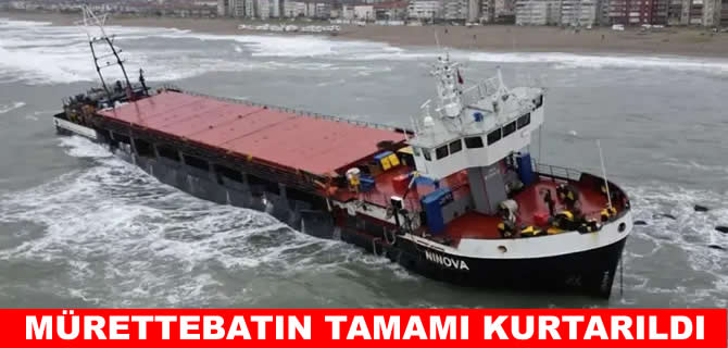 Sakarya'da karaya oturan gemide nefes kesen kurtarma operasyonu!