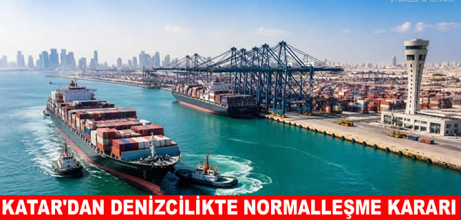Katar denizcilik faaliyetlerinde normale dönüyor