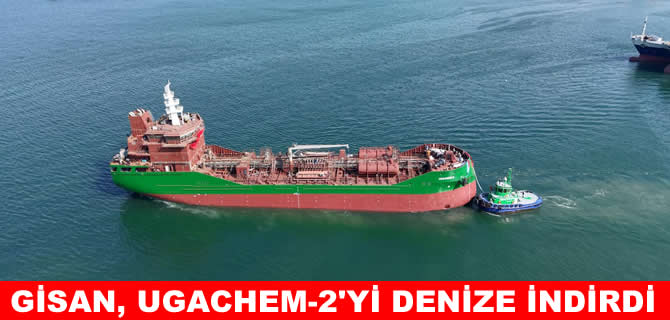 Gisan Tersanesi Albros’un kimyasal tankerini denize indirdi