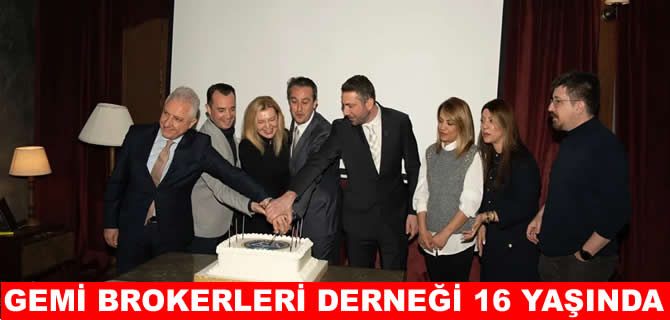 Gemi Brokerleri Derneği’nden 16. yıl kutlaması