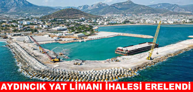 Aydıncık yat limanı ihalesi ertelendi