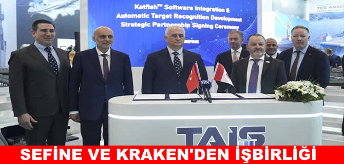 Sefine Tersanesi ve Kraken Robotics'ten işbirliği