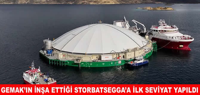 Gemak inşası Storbåtsegga’a ilk balık sevkiyatı yapıldı