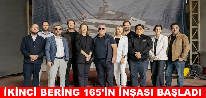 Bering Yachts, ikinci B165’ın da omurgasını döşedi