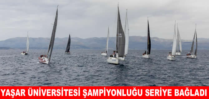 Yaşar Üniversitesi Yelken Takımı’ndan 25. yıl zaferi