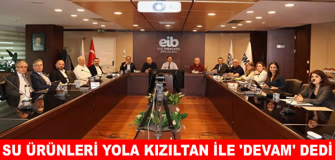 Su ürünleri yola yine Sinan Kızıltan’la devam edecek