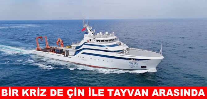 Tayvan’dan Çin araştırma gemisine müdahale