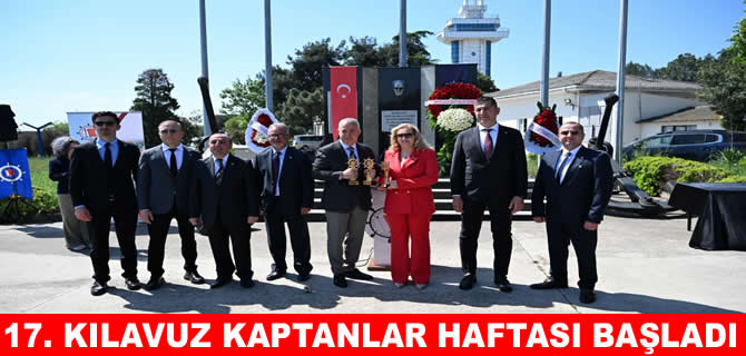 Kılavuz Kaptanlar Haftası kapsamında meslek şehitleri anıldı