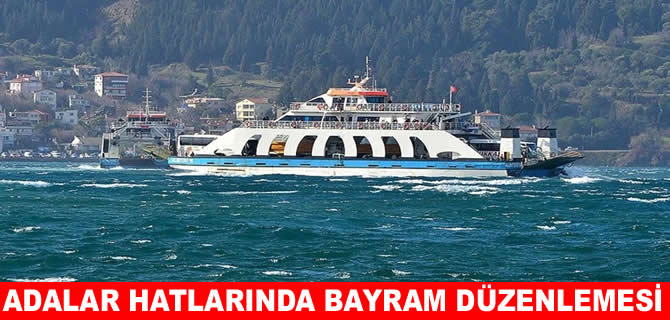 Gökçeada ve Bozcaada feribot seferlerine bayram tarifesi