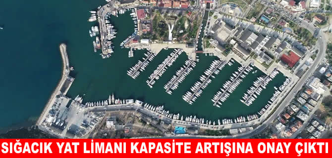 Sığacık Marina kapasite artışı projesine ÇED olumlu kararı