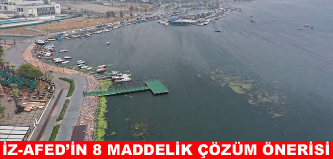 İZ-AFED’den İzmir Körfezi için 8 maddelik acil eylem planı