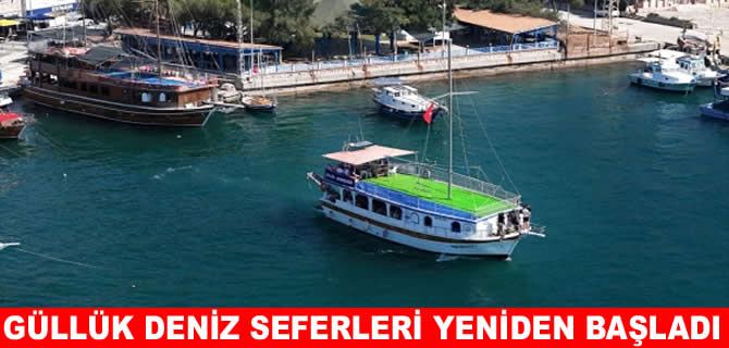 Güllük-Kıyıkışlacık deniz seferleri yeniden başladı