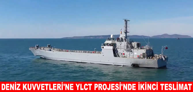 Anadolu Tersanesi, Ç-160 çıkarma gemisini Deniz Kuvvetleri’ne teslim etti