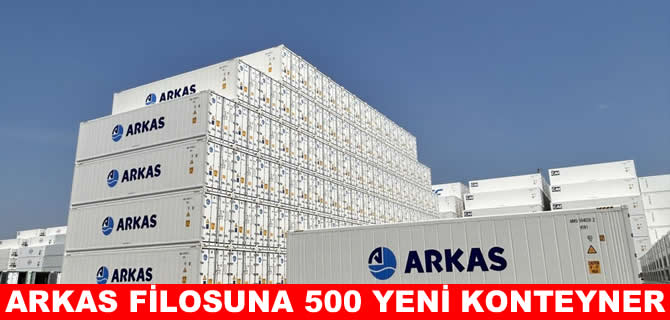 Arkas Line, reefer filosuna 500 yeni konteyner katıyor
