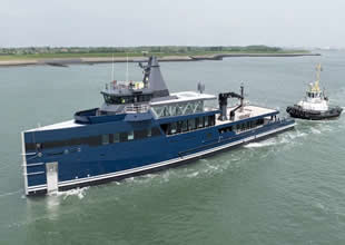 Yeni Damen Expedition suya indirildi