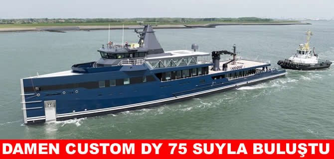 Yeni Damen Expedition suya indirildi
