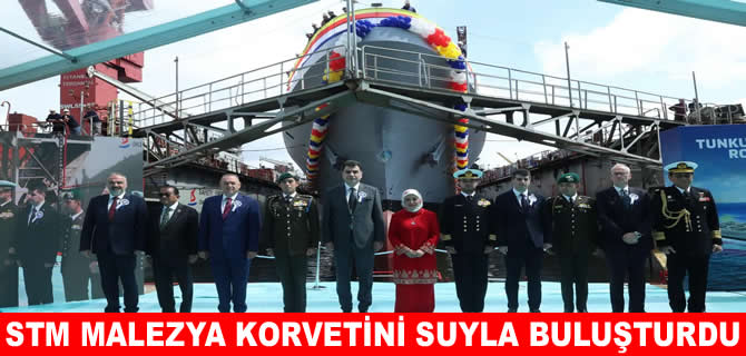 STM, Malezya korvetini denizle buluşturdu