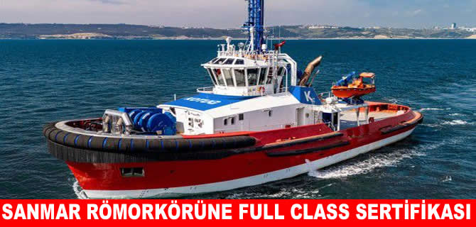 Sanmar’ın SD AISEMAHT römorkörüne  Full Class sertifikası