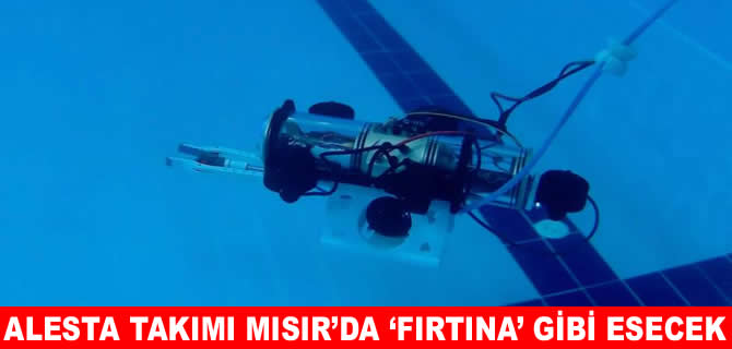 Öğrencilerin tasarladığı su altı aracı dünya finalinde yarışacak