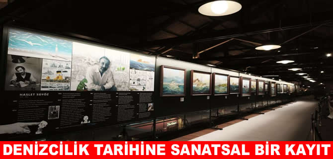 Haslet Soyöz’ün denizlere bıraktığı izler sergide buluştu
