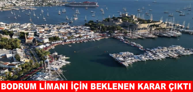 Bodrum Limanı deniz hudut kapısında 24 saat hizmet