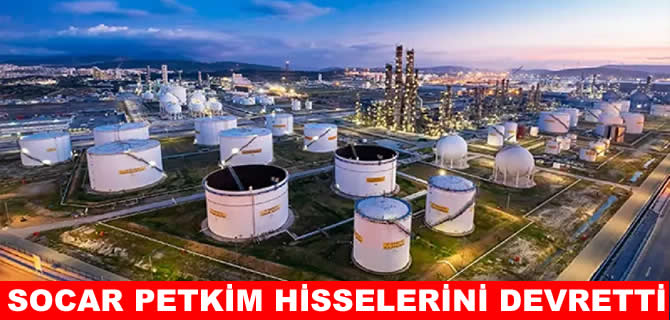 Petkim'de yüzde 51'lik payın sahibi değişti
