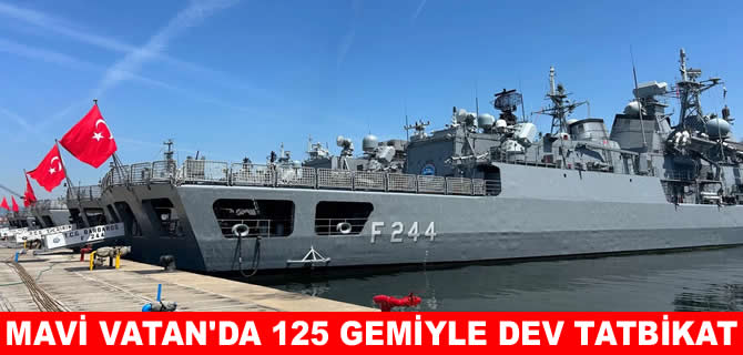 Denizkurdu-II Tatbikatı 4 denizde birden başlıyor