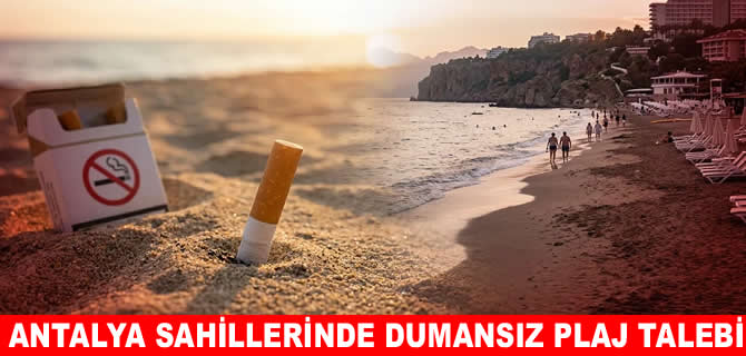 Türkiye'de de sahillerde sigara içmek yasaklanıyor