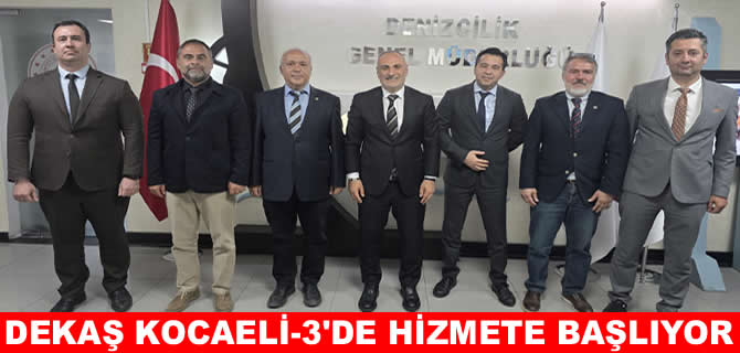 DEKAŞ Kocaeli-3 kılavuzluk hizmeti için sözleşmeyi imzaladı