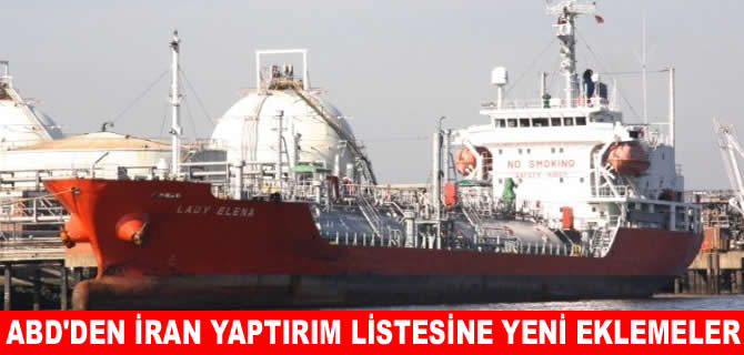 ABD’den İran doğalgazı taşıyan altı tankere yaptırım