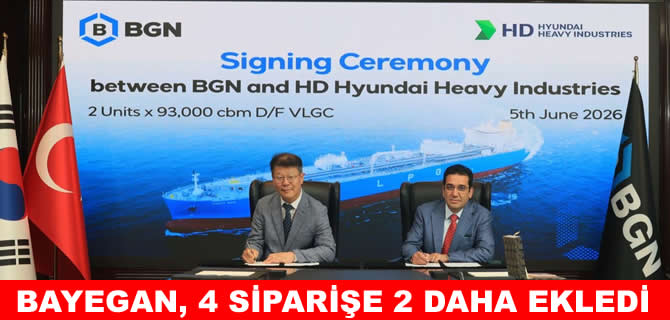 Bayegan'dan yeni sipariş: İki VLGC siparişi daha verdi