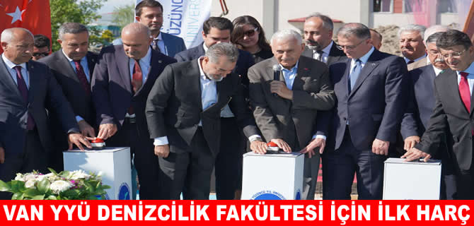 Van YYÜ'de Denizcilik Fakültesinin temeli atıldı