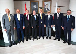Türk Toydu Vakfı yönetiminden Haluk Görgün’e ziyaret