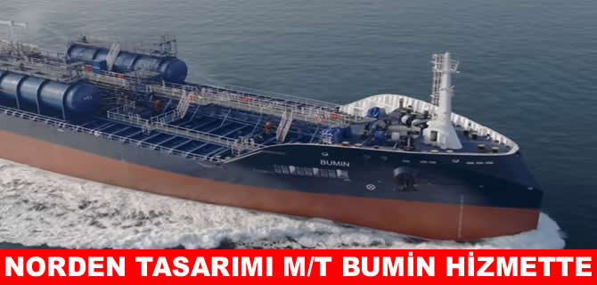 Norden tasarımı M/T Bumin tankeri hizmete girdi