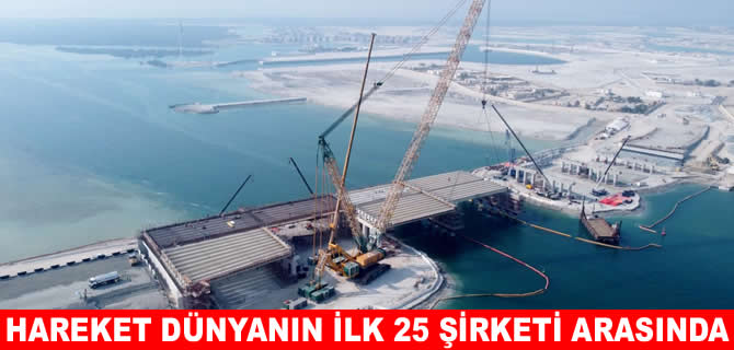 Hareket Proje küresel listede ilk 25 şirket arasında