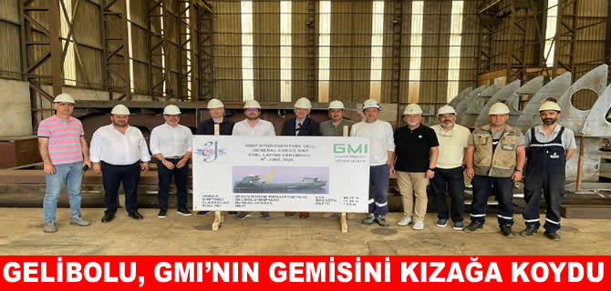 Gelibolu Tersanesi GMI’nın çevreci gemilerinin inşasına başladı