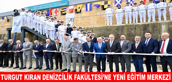 Turgut Kıran Denizcilik Fakültesi’nde ‘İMEAK DTO Deniz Eğitim Merkezi’ açıldı