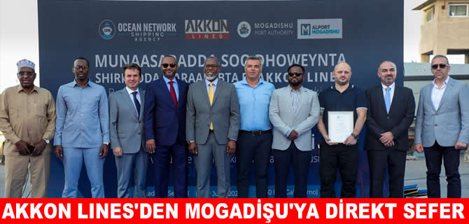 Akkon Lines, Mogadişu limanına direkt sefer başlattı