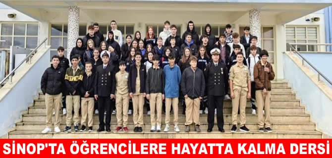 Sinop’ta binlerce öğrenci RİP'e karşı hayatta kalma dersi aldı