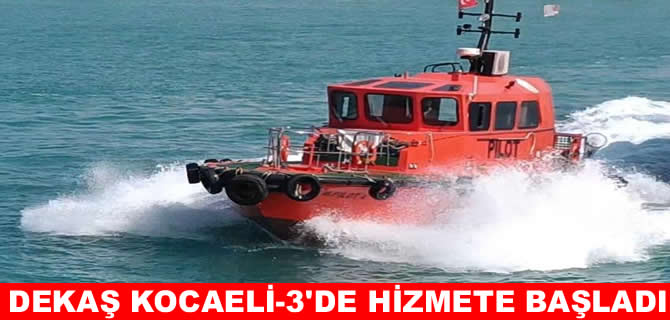 Deniz Kılavuzluk Kocaeli-3’de hizmet vermeye başladı