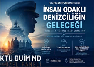 KTU DUİM’den “İnsan Odaklı Denizciliğin Geleceği” etkinliği