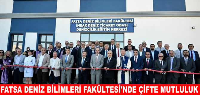 Ordu Üniversitesi’nde çifte mutluluk: Mezuniyet ve eğitim merkezi açılışı