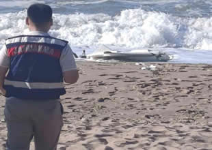 Trabzon’dan sonra Bartın’da İHA kıyıya vurdu
