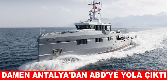 Damen Antalya RAFTER’i ABD’ye gönderdi