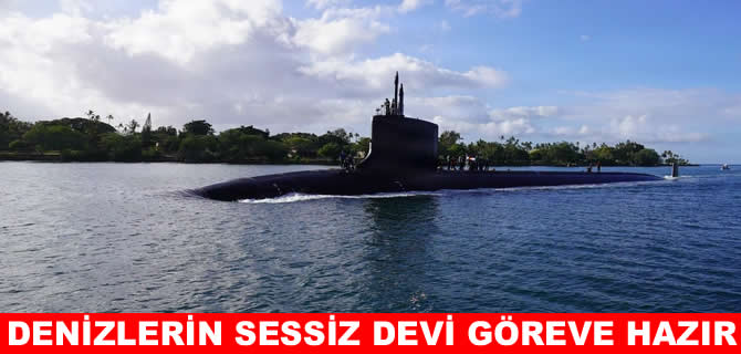 Aylarca sualtında kalan nükleer denizaltı göreve dönüyor