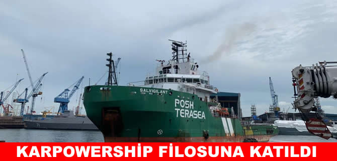Karpowership filosuna bir römorkör daha katıldı