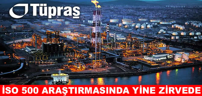TÜPRAŞ, en büyük sanayi kuruluşu oldu