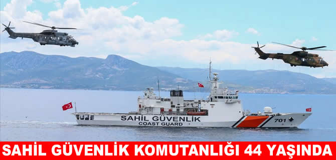 Türkiye'nin kara suları 44 yıldır Sahil Güvenlik Komutanlığına emanet